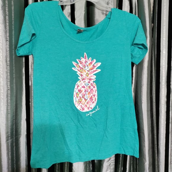 Platinum Delta Apparel - Pineapple Print Tee - Picture 1 of 3